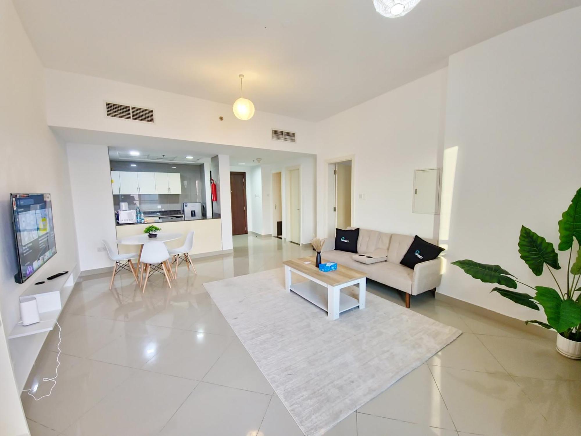 Harf1704 Cozy 1br With Balcony In Reem Island
